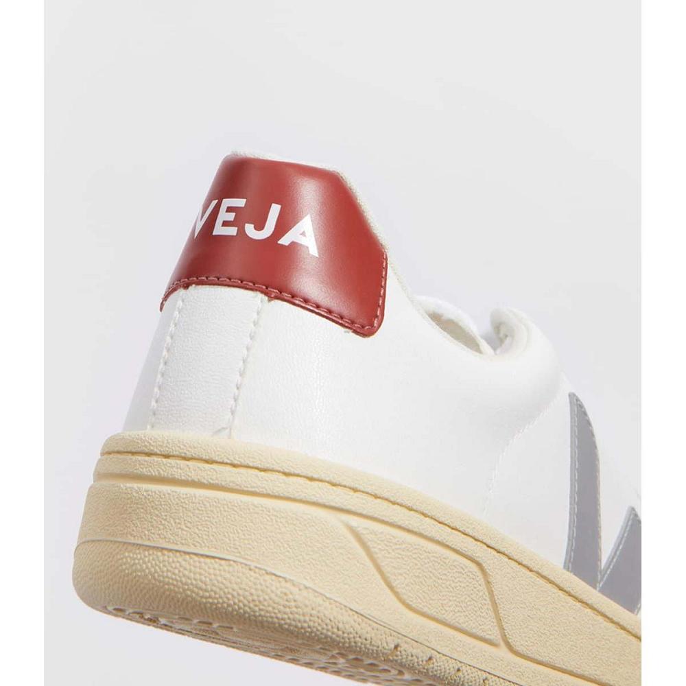 Veja URCA CWL Women's Shoes White/Red/Grey | CA 569HAP